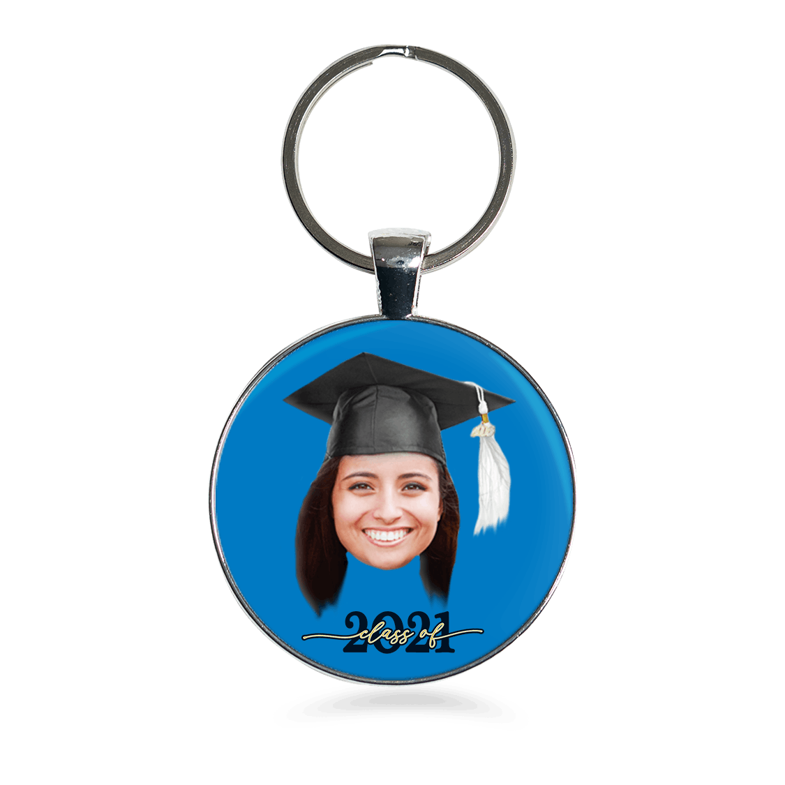 Class of 2021 - Keychain - Dark Blue